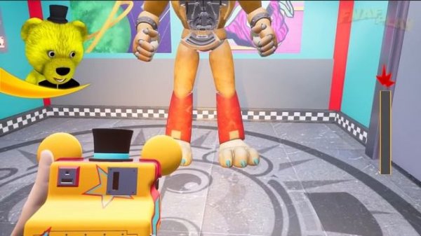 ФНАФ 9 с РУССКОЙ ОЗВУЧКОЙ  Сломал Монти Полностью (FNAF Security Breach)