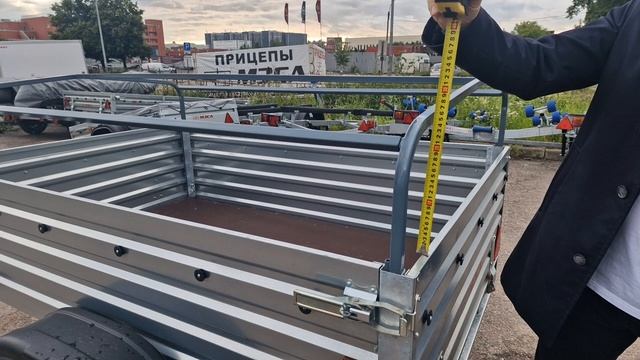 Тент ТРЕЙЛИ 10 0.3 с быстроразборным каркасом. Для 817710. От борта 30см смотреть онлайн