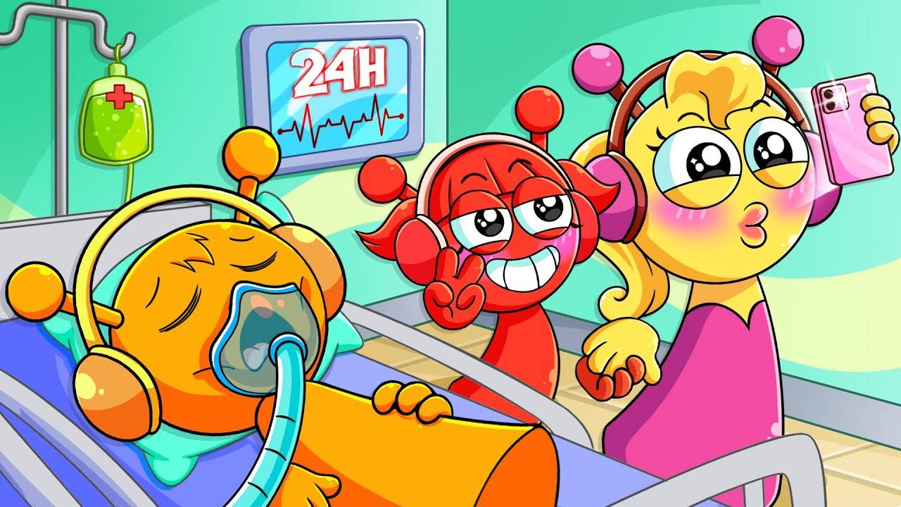 Орен 24 ЧАСА в КОМЕ | Спрунки