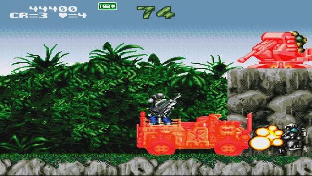 🎮 SNES Gunforce Battle Fire Engulfed Terror Island NO DAMAGE смотреть онлайн