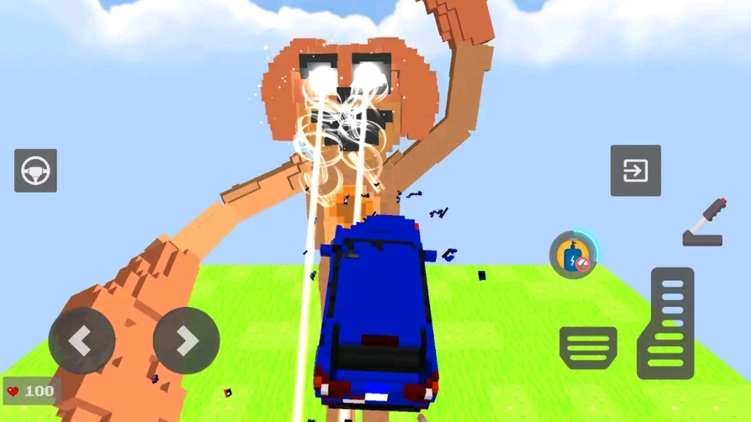 Я РАЗРУШИЛ СВОЙ ДОМ ➲ Nextbots In Playground: Pixel