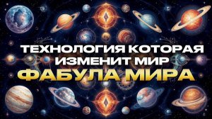 ТЕХНОЛОГИЯ КОТОРАЯ ИЗМЕНИТ МИР | ФАБУЛА МИРА | КЛЮЧ К ЕДИНСТВУ