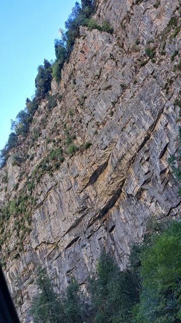 Дорога в горах.Абхазия