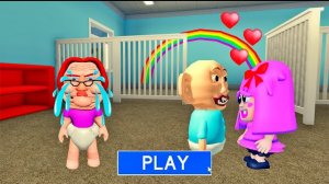 Играем в Roblox️ СЕКРЕТНОЕ ОБНОВЛЕНИЕ | СТРАШНАЯ КУКЛА ВЛЮБИЛАСЬ В МАЛЫШКУ ПОЛЛИ? ОББИ РОБЛОКС