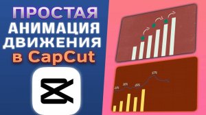 Как сделать анимацию движения в CapCut / Капкут