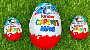 ГИГАНТСКИЙ КИНДЕР СЮРПРИЗ. ОГРОМНАЯ РАСПАКОВКА КИНДЕРОВ