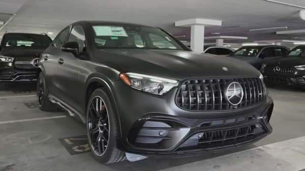 Mercedes AMG GLC 63S 2025 - Звук, Интерьер и Экстерьер