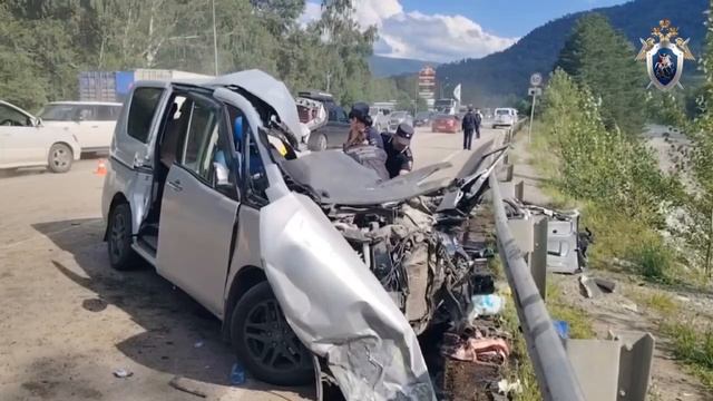 Смертельное ДТП у Манжерока в Республике Алтай смотреть онлайн