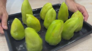 Сколько не готовь всегда мало! Запеченный перец в духовке с секретной начинкой!