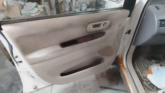 Как снять обшивку передних дверей Toyota Ipsum👍 смотреть онлайн