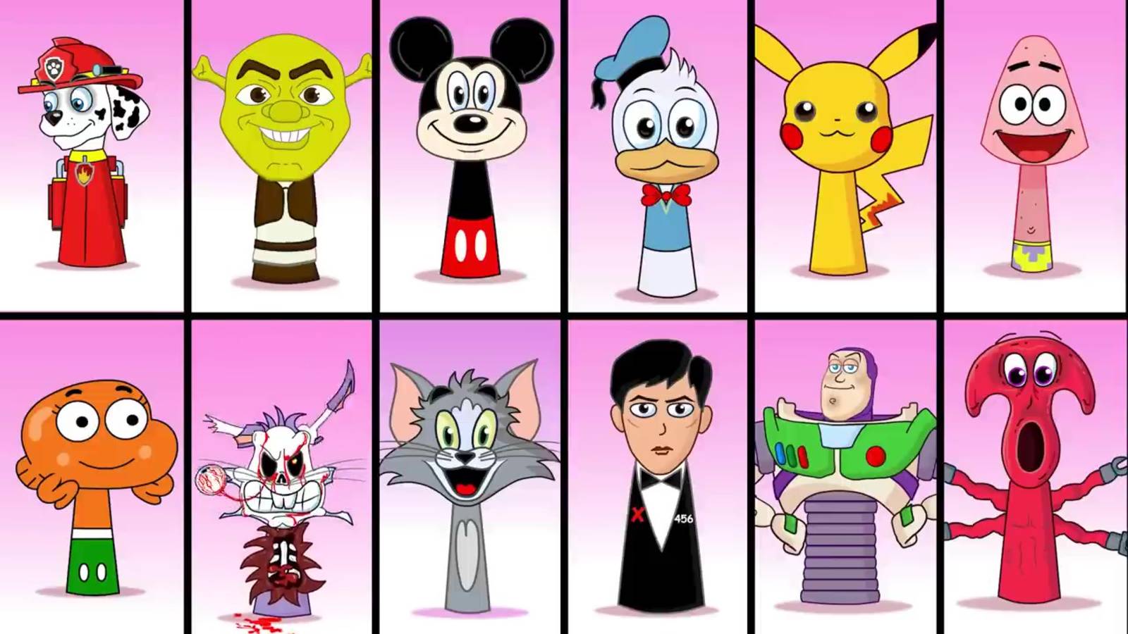 КОМПИЛЯЦИЯ НОВЫХ СПРАНКОВ (ПОЛНЫЙ СБОРНИК) | Incredibox Sprunki OC Phases 4 смотреть онлайн