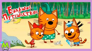 Три Кота Большое Путешествие.Спортивный Отдых на Черном Море.Приключения Продолжаются