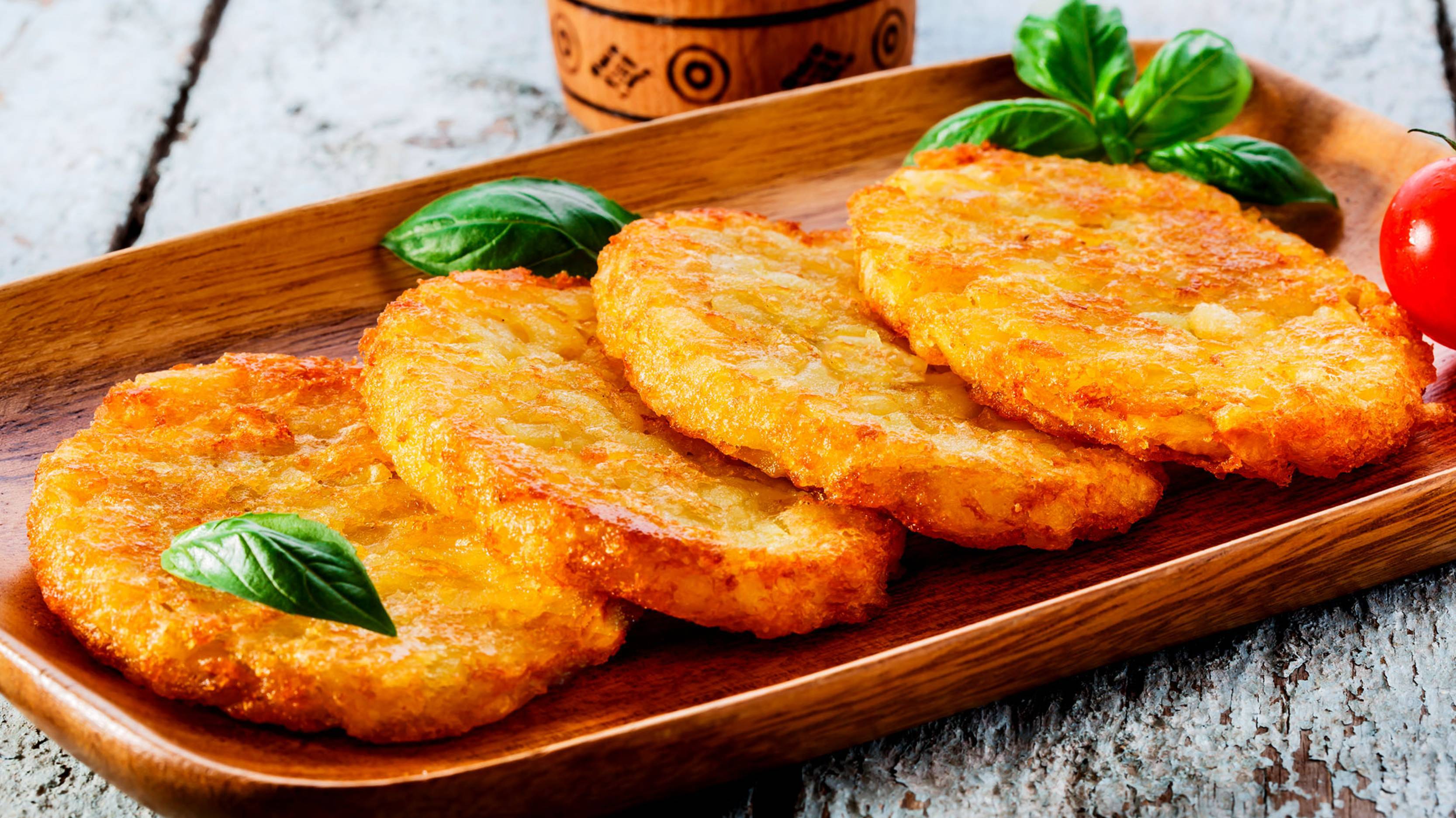 Картофельные оладьи , быстро и вкусно