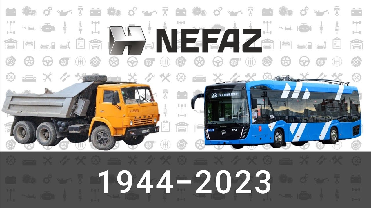 Эволюция НефАЗ|Нефтекамский Завод Автосамосвалов| с 1977 года по 2023 год смотреть онлайн