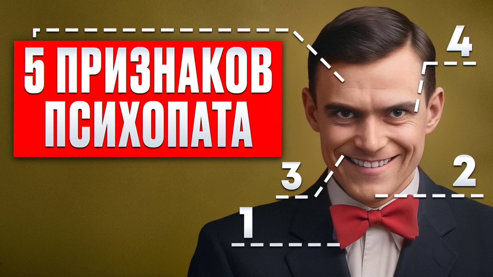 Как распознать ПСИХОПАТА? 5 ПРИЗНАКОВ для красных флагов смотреть онлайн