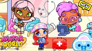 Аня стала МЕДСЕСТРОЙ 👩⚕️ ♥️AVATAR WORLD БОЛЬНИЦА 🏥 ♥️