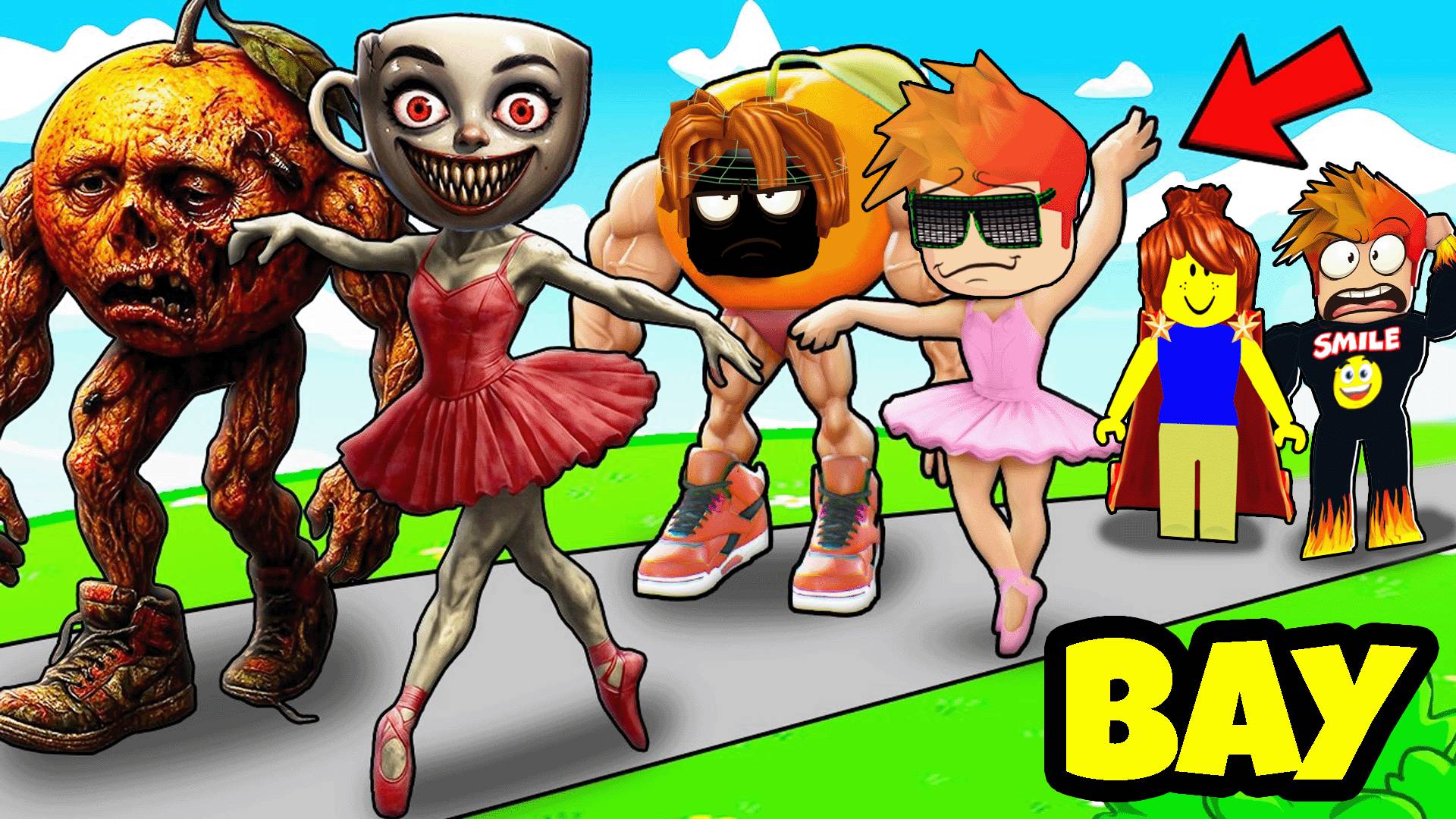 Я вырастил Новых Мега Брейнротов в Роблокс смотреть онлайн