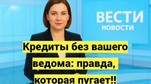 Как мошенники оформляют кредиты на вас без ведома: схемы, примеры, защита и самозапрет