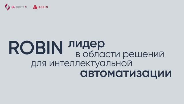 ROBIN. Интеллектуальная автоматизация бизнес-процессов смотреть онлайн