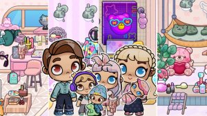 Кавайный дома Аватар Ворлд 🏡 Полное обустройство  (3 этажа) 🏡 Все бесплатное