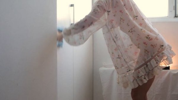 ❤️ Transparent wardrobe cleaning with Tina in a Dress