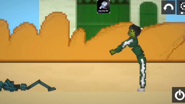 Игра в кальмара 1 Сезон 3 Серия в MELON SANBOX