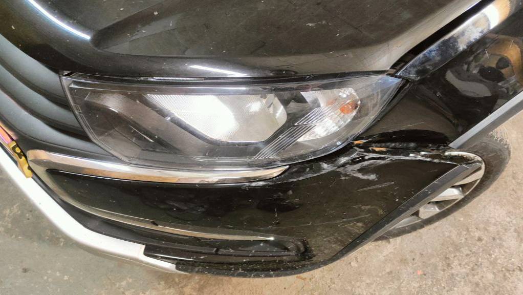 Лада Гранта Ремонт крыла, бампера и фары. смотреть онлайн