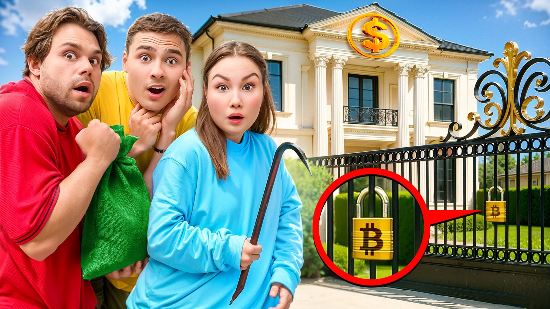 Пробрались в ДОМ за 1.000.000 $ ! смотреть онлайн