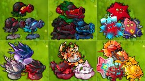 Обсидиановый апокалипсис: ПВЗ Фьюжен 2.7 - Новые Растения VS Обсидиановые Зомби