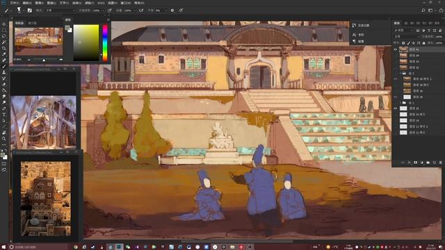 6. School Scene Further Refinements