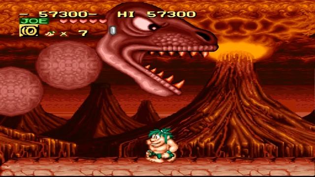 🎮 Joe & Mac HARD NO DAMAGE (SNES, Super Nintendo) смотреть онлайн