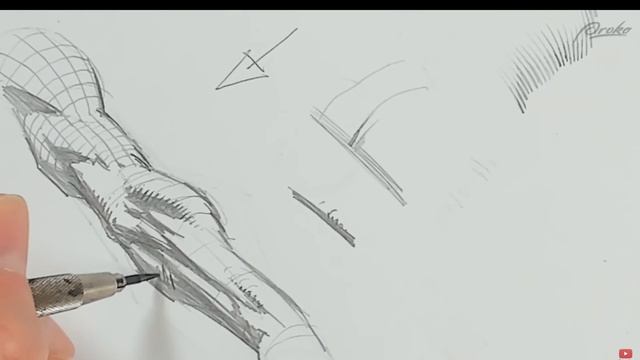 28 DAVID FINCH How To Cross Hatch For Comics - David Finch