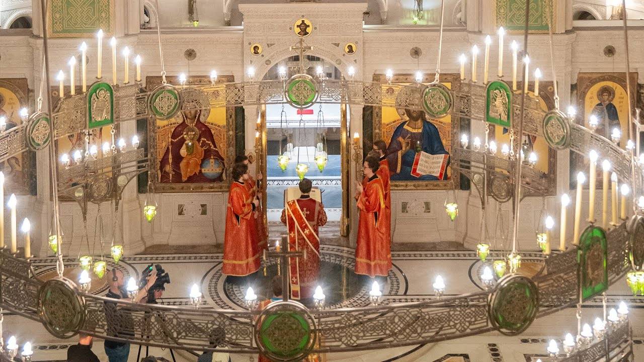 Литургия. Страстотерпцев императора Николая, супруги и чад его