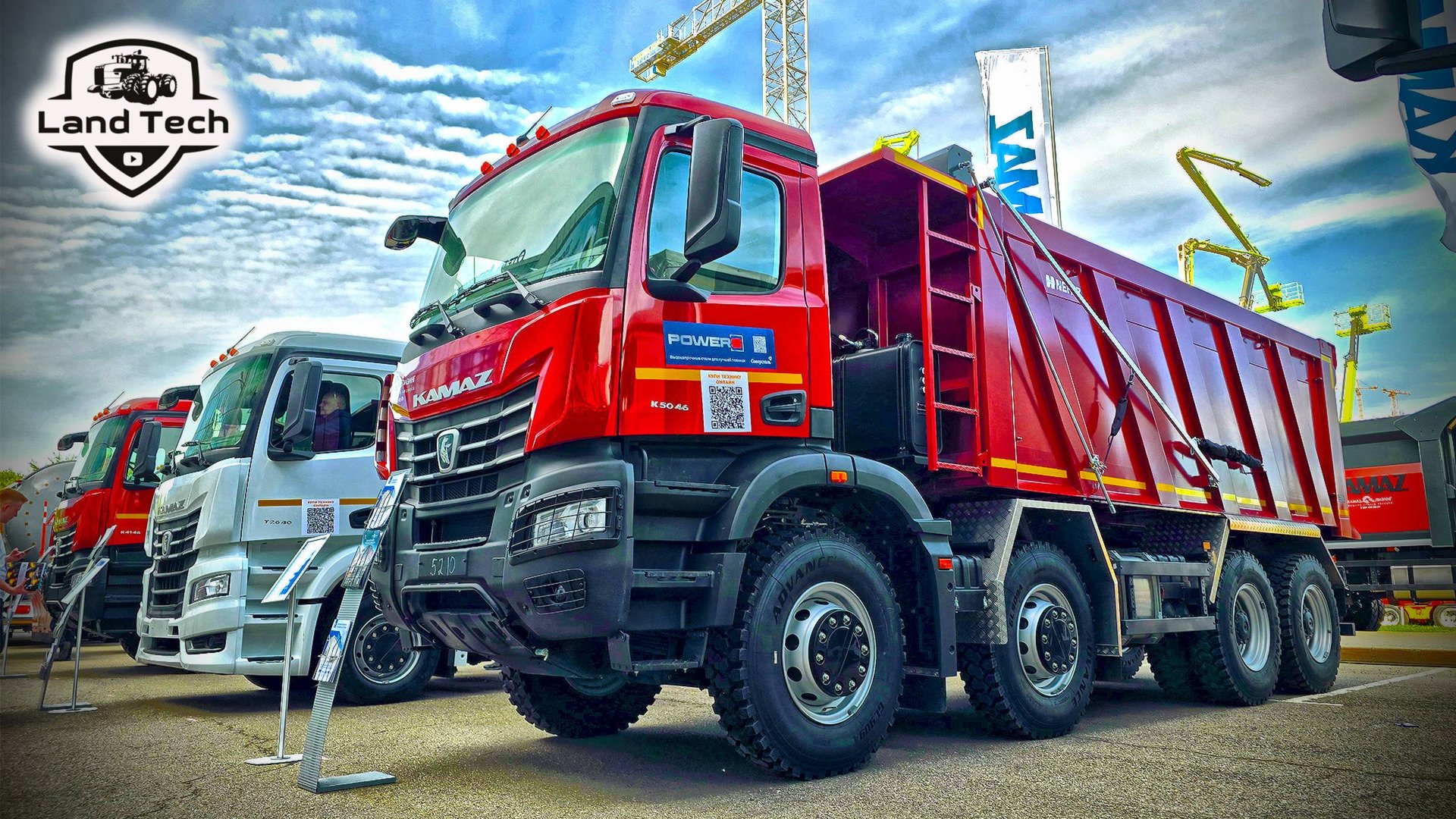 Новые грузовики КАМАЗ К5 уже в серии! Самосвал 65951 и магистральный тягач 65659! смотреть онлайн