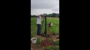 Как и чем можно бурить лунки в земле