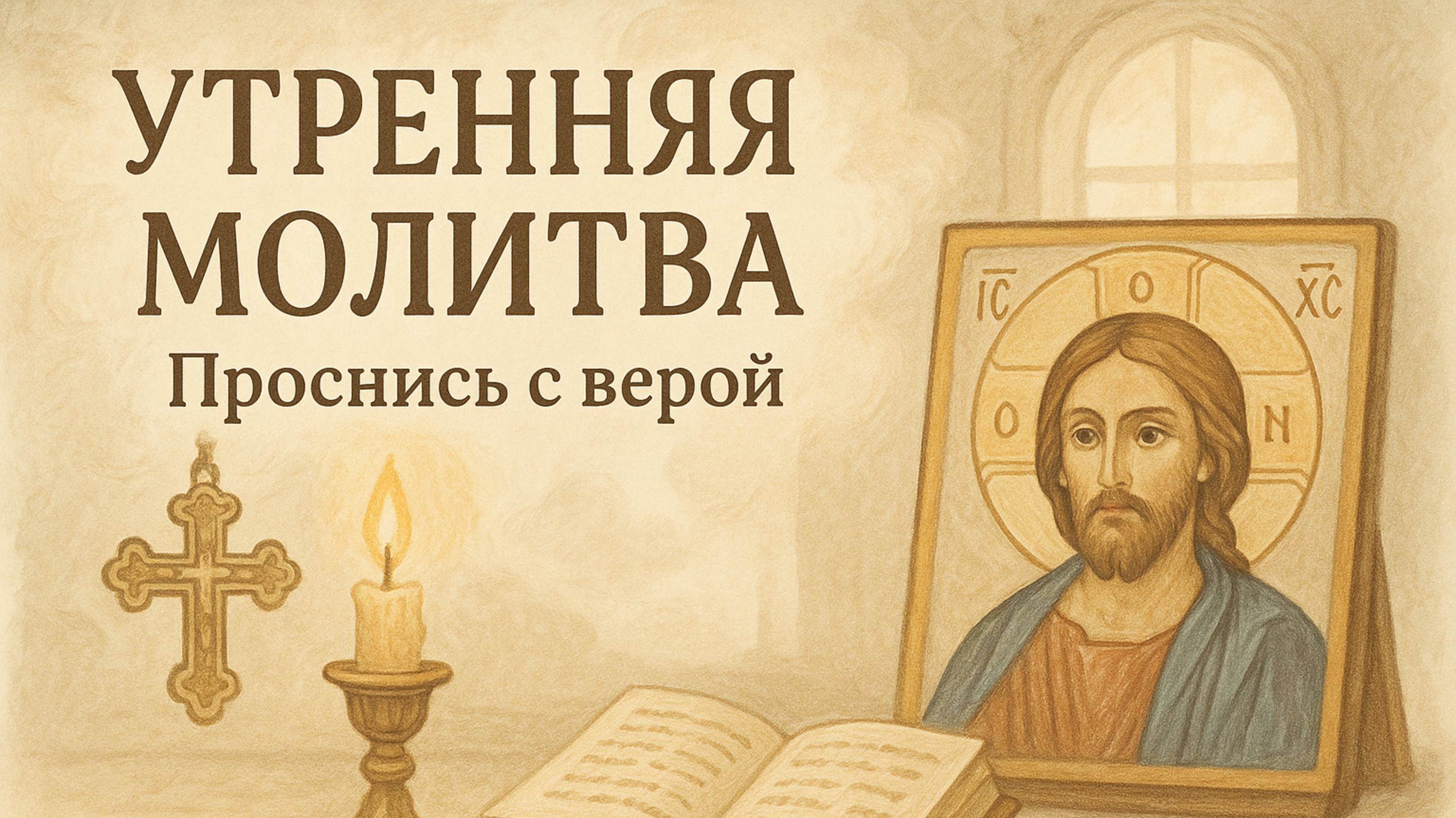 Утренняя молитва, проснись с верой смотреть онлайн