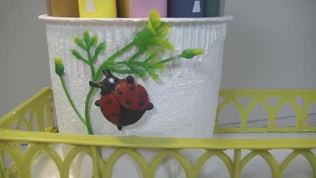 ЛАЙФХАК ИЗ СТАКАНЧИКА. Бесплатный органайзер за 2 минуты. смотреть онлайн