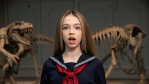 Моя школа устроила экскурсию в музей Дарвина. С нами был мой препод. по биологии и мои одноклассники