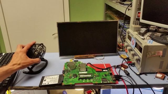 Матплата Asus X550LN заказ 19071 - контрольный запуск. смотреть онлайн