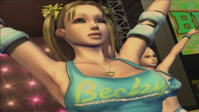 Rumble Roses PS2 04 Bloody Shadow Vs Becky