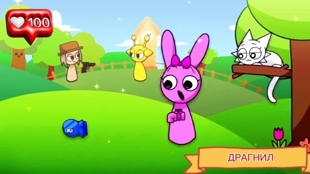 СПРУНКИ итальянские мультфильмы! Итальяно СПРУНКИ! Sprunki incredibox! смотреть онлайн