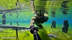 ПОДВОДНАЯ КРАСОТА МЕТРВОГО ОЗЕРА. Жуткая находка на дне водоема. Подводная съемка. Roman Boldov