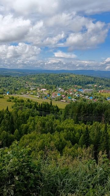 Необъятные просторы Горной Шории.