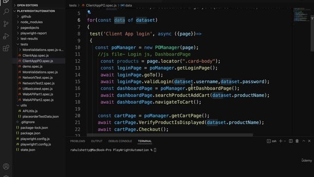 Implementing Parameterization in running tests with different data sets смотреть онлайн