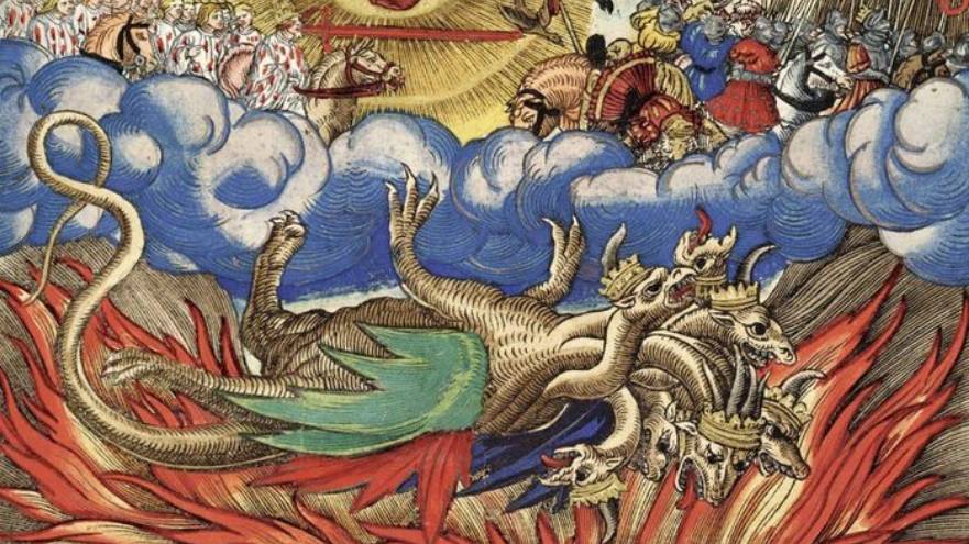 32. Книга Иоанна Богослова гл.17:9-17. Толкование на Апокалипсис. Читает Голубева Екатерина. смотреть онлайн