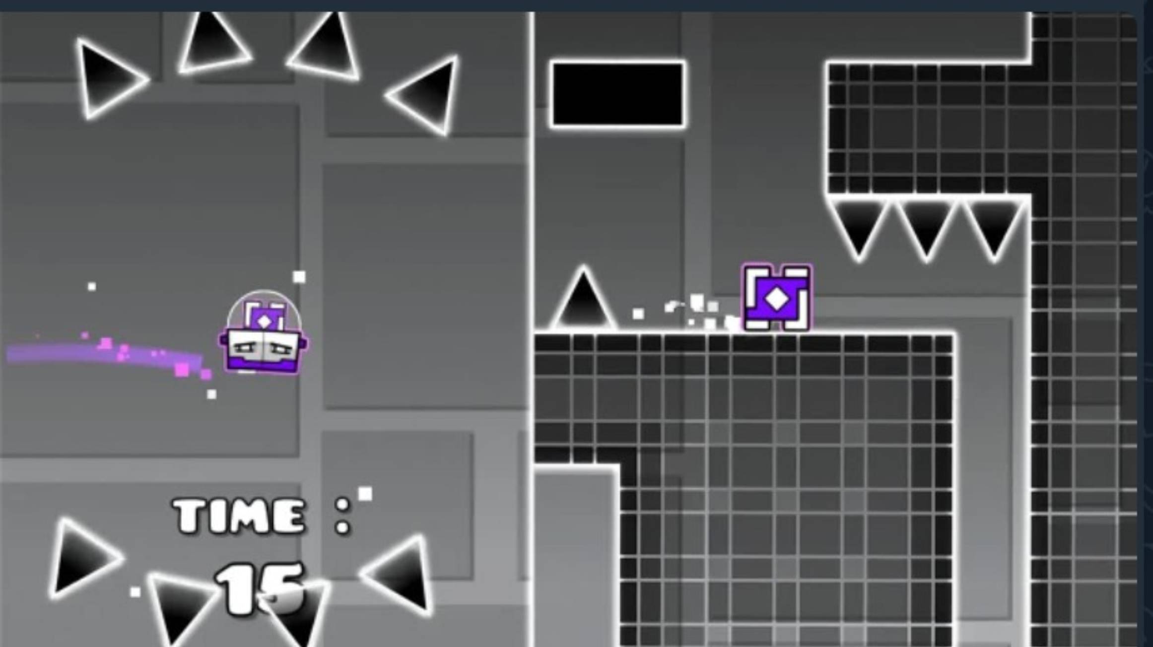 Уровень XXL Strange level / Geometry Dash 2.11 смотреть онлайн