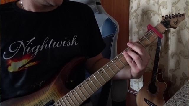 NIGHTWISH -WISH I HAD AN ANGEL GUITAR COVER _BY YAROSLAV YAR смотреть онлайн