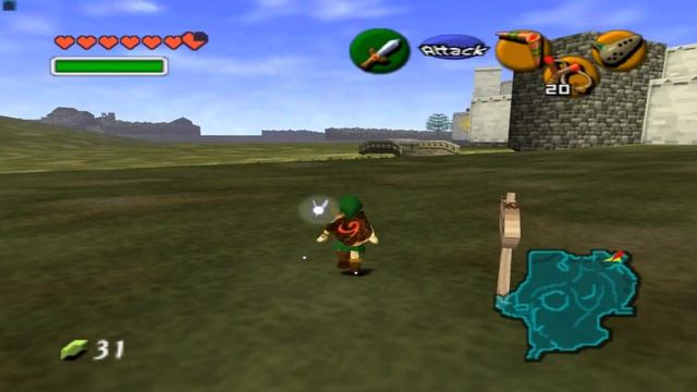 (N64)The Legend Of Zelda: Ocarina Of Time(Весенний стрим)#7 - На пути обратно в замок