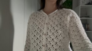 Ажурный кардиган| МК для начинающих