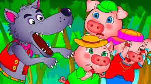Мультик Три поросёнка для детей